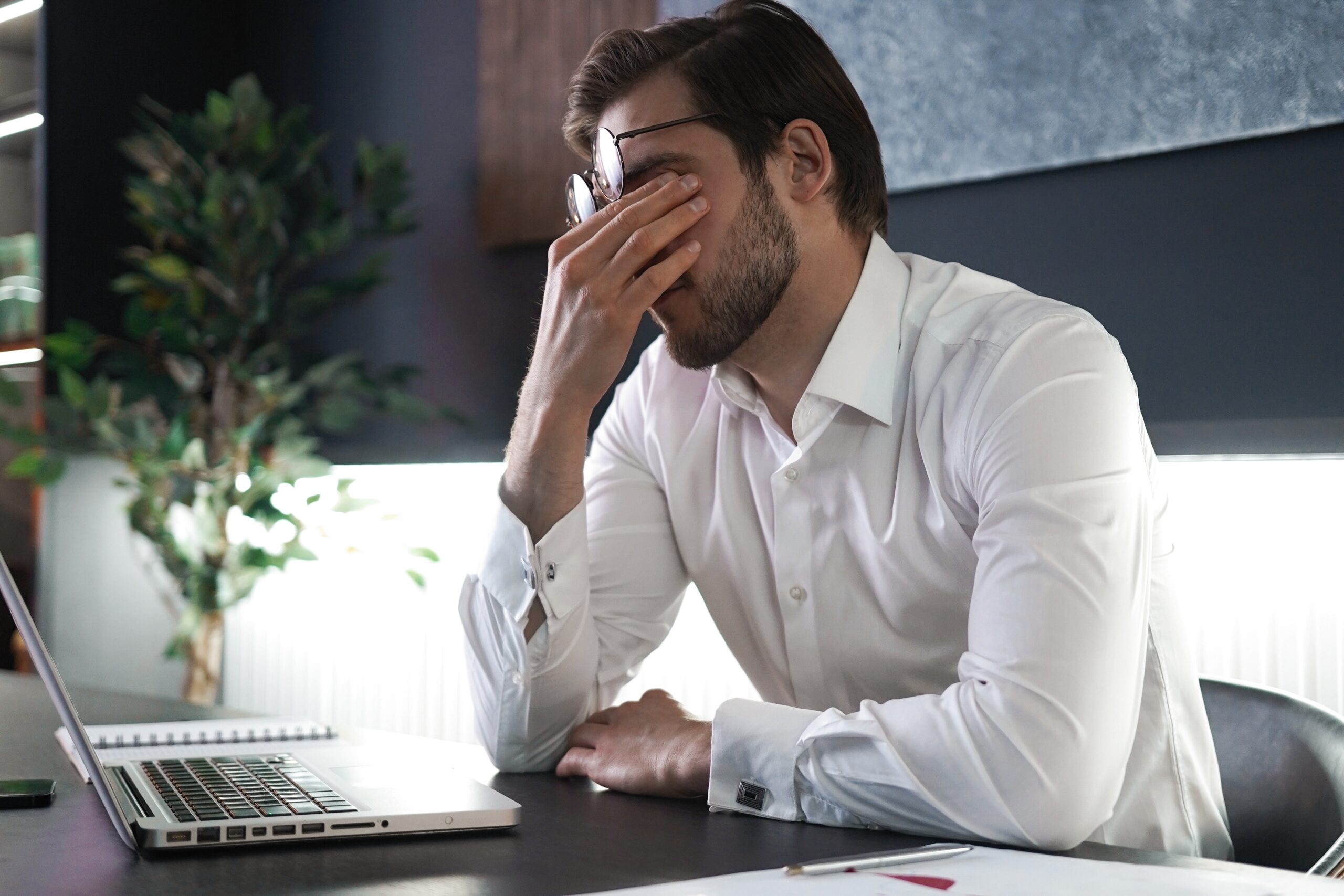 problematic businessman